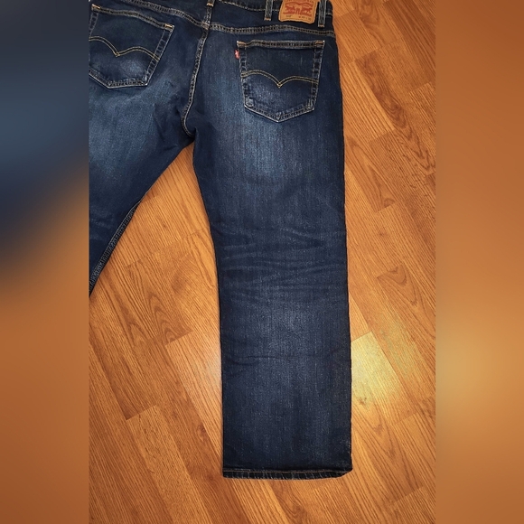 Levis 569 Jeans Men’s 40x30 Blue Denim Relaxed Fit Straight Loose Baggy Dad Norm - Picture 11 of 13